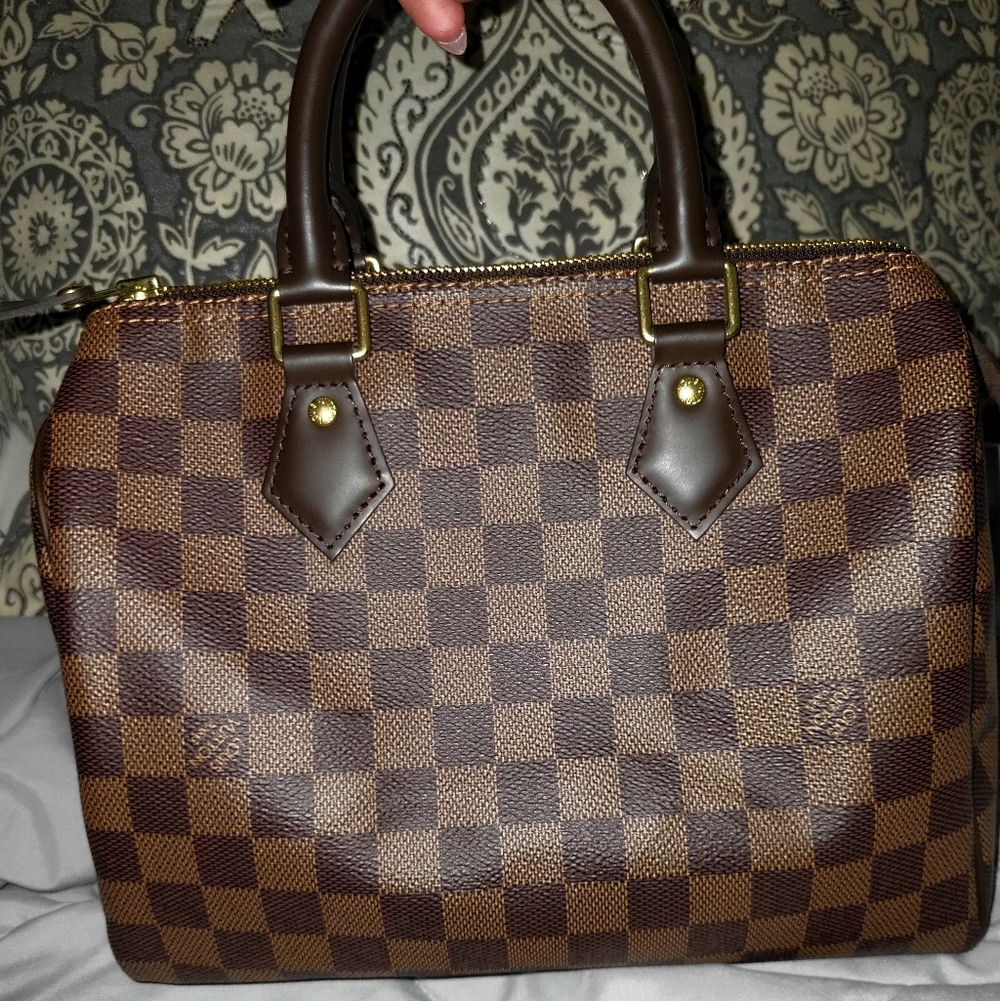 Louis Vuitton Speedy 25 Damier Ebene Bag - Picture 3 of 15